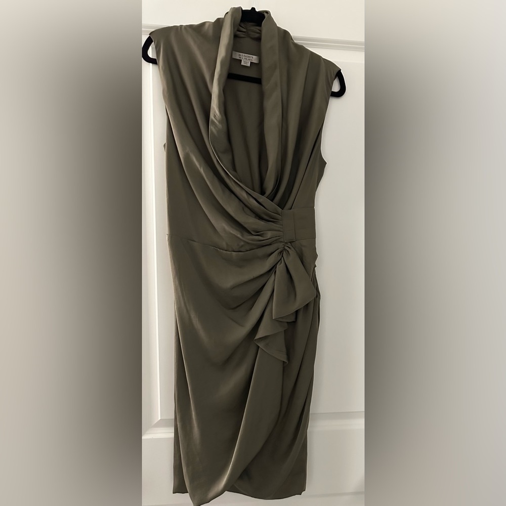 Like new All Saints bronze dress